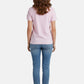 T-Shirt Manica Corta Donna Mc2 Saint Barth Sb Wine Beads Emb Emilie EMI0001