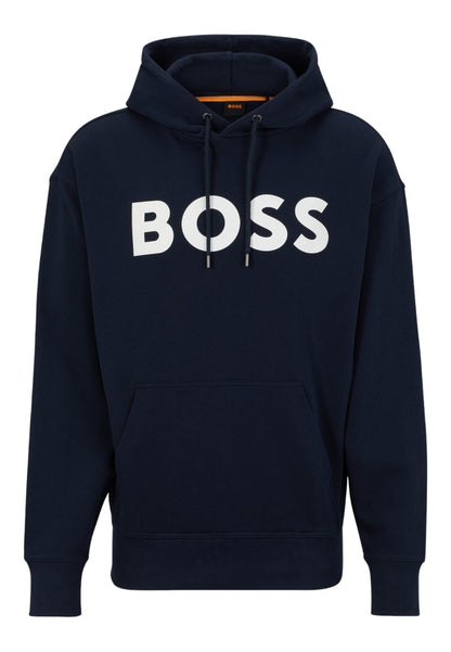 Felpa Con Cappuccio Uomo Boss  WebasicHood 50487134