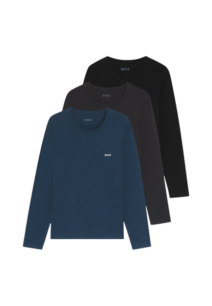 T-Shirt Manica lunga Uomo Boss 3 Pack Classic 50492321