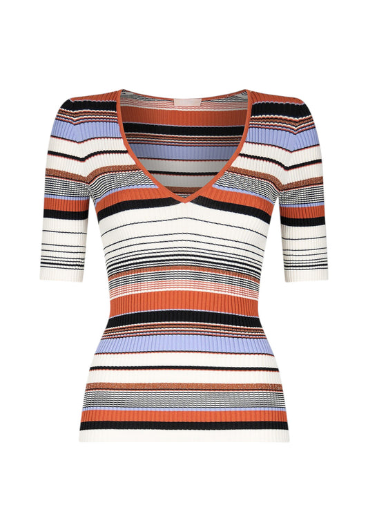 Maglia Scollo A V Donna Liu Jo