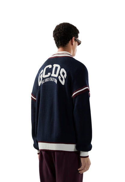 Cardigan  Uomo Gcds  Logo Lounge College B2EM1800KI3