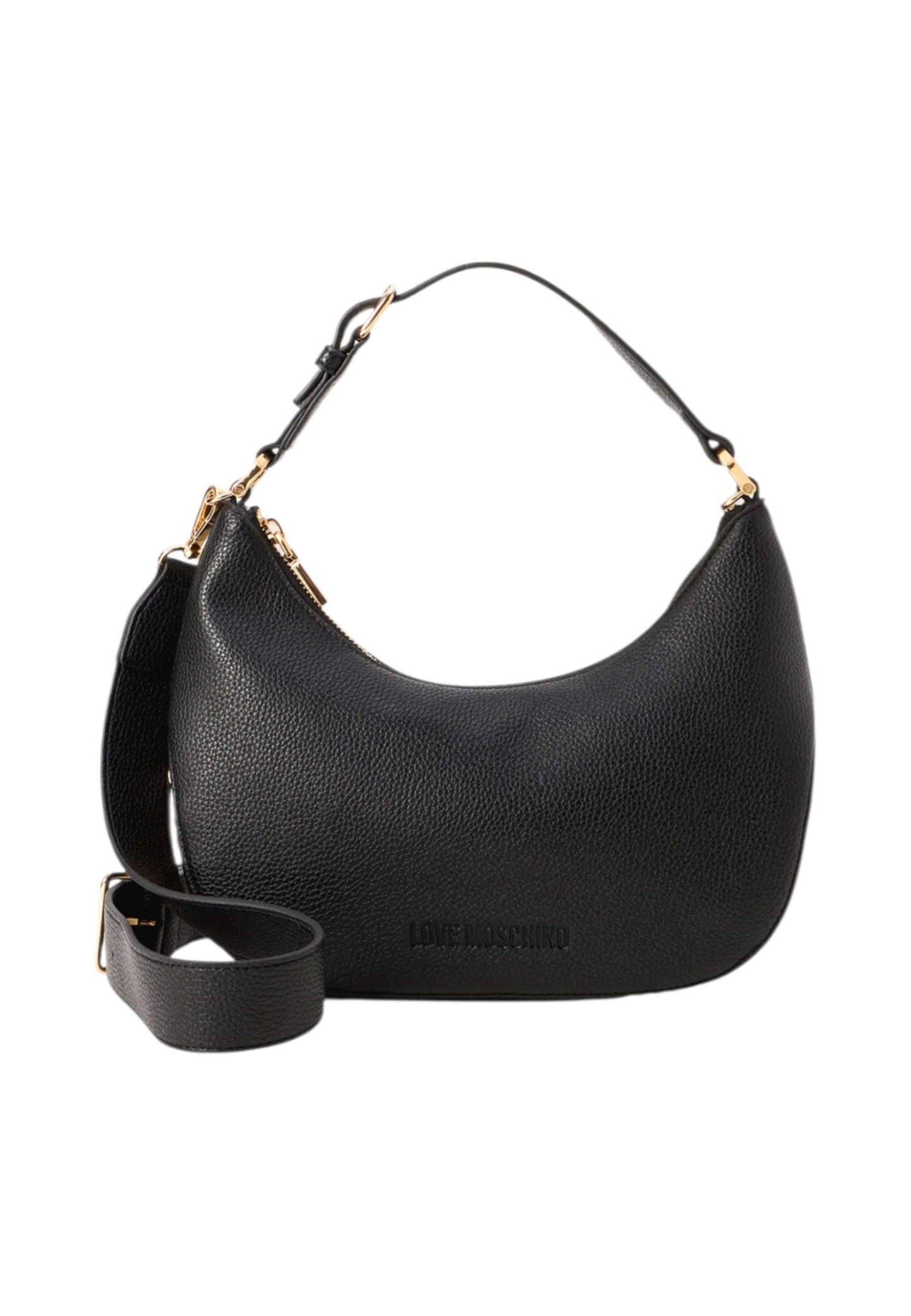 Borsa A Spalla Donna Love Moschino Effetto Pelle Martellata  JC4018PP1NLT0