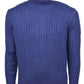 Maglione Collo Alto Uomo Cashmere Company Dolcevita Trecce Elasticizzato F.12 IU204839