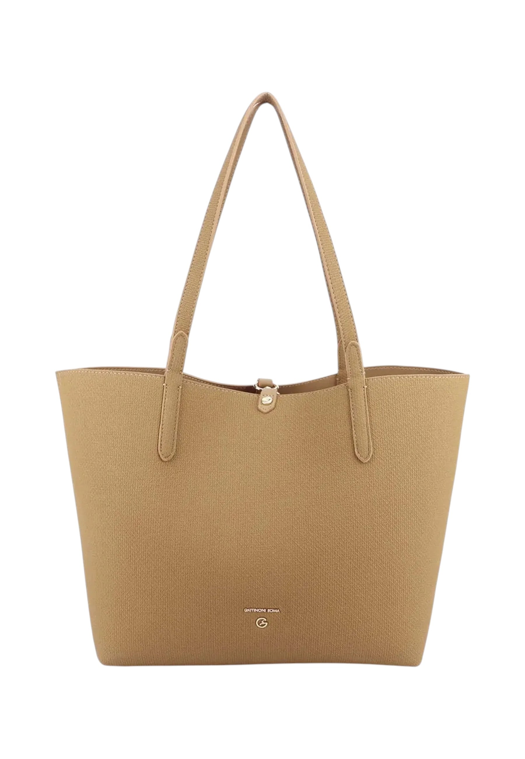 Borsa A Spalla Donna Gattinoni Shopping Bag Reversibile Reve Texture BEN268809WPJ