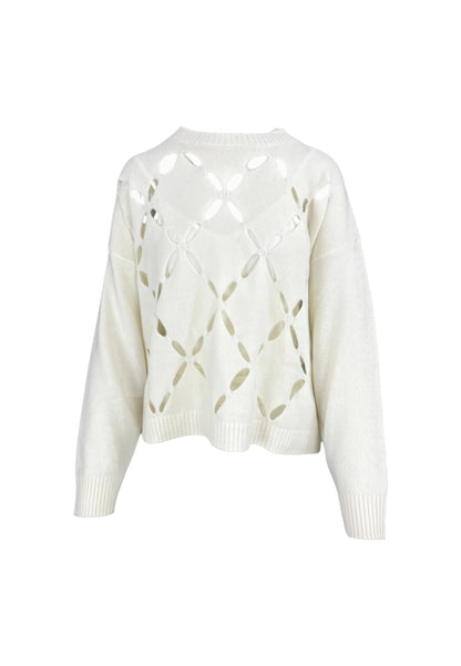 Maglione A Girocollo Donna Liu Jo Con Cut-Out  MF5039MS009