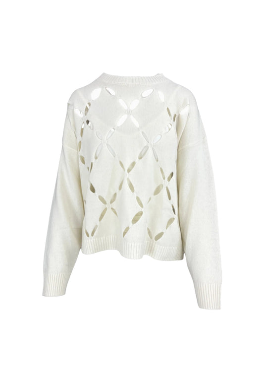 Maglione A Girocollo Donna Liu Jo Con Cut-Out  MF5039MS009