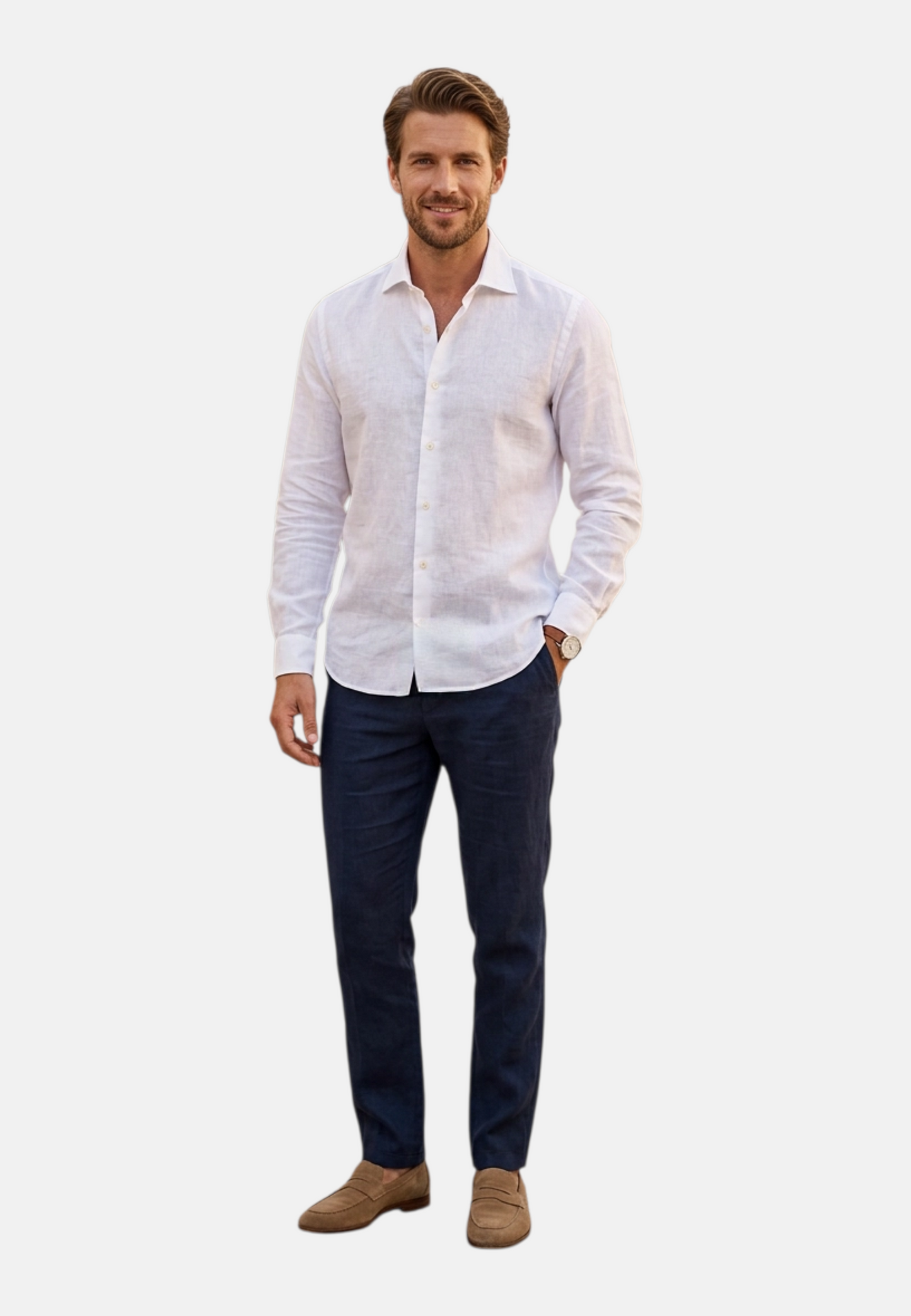 Camicia Manica lunga Uomo Manuel Ritz   3632E602L243432
