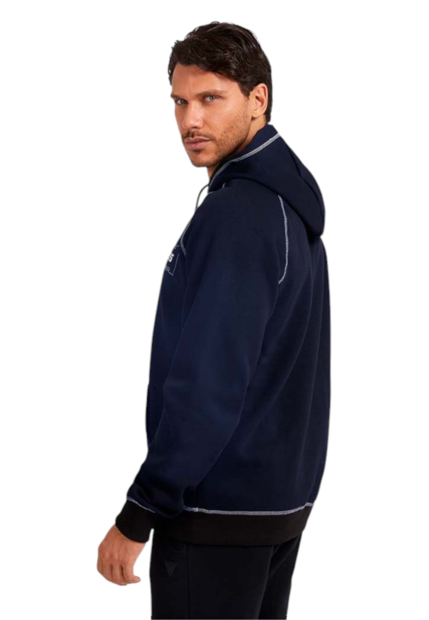 Felpa Con Cappuccio Uomo Guess   Z2BQ16KBGQ2