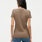 T-Shirt Manica Corta Donna Guess  Flower Triangle W6GI12K3027