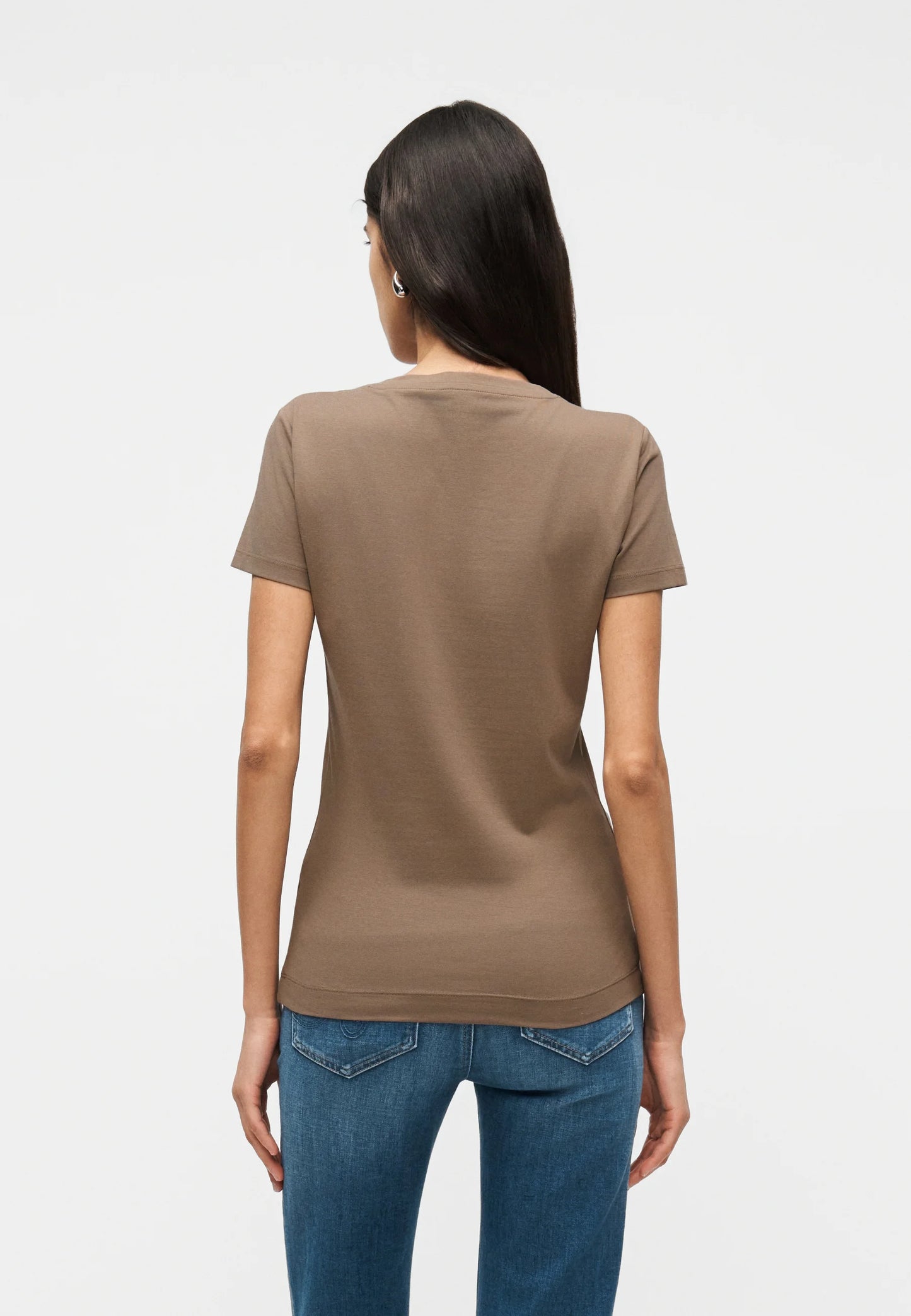 T-Shirt Manica Corta Donna Guess  Flower Triangle W6GI12K3027