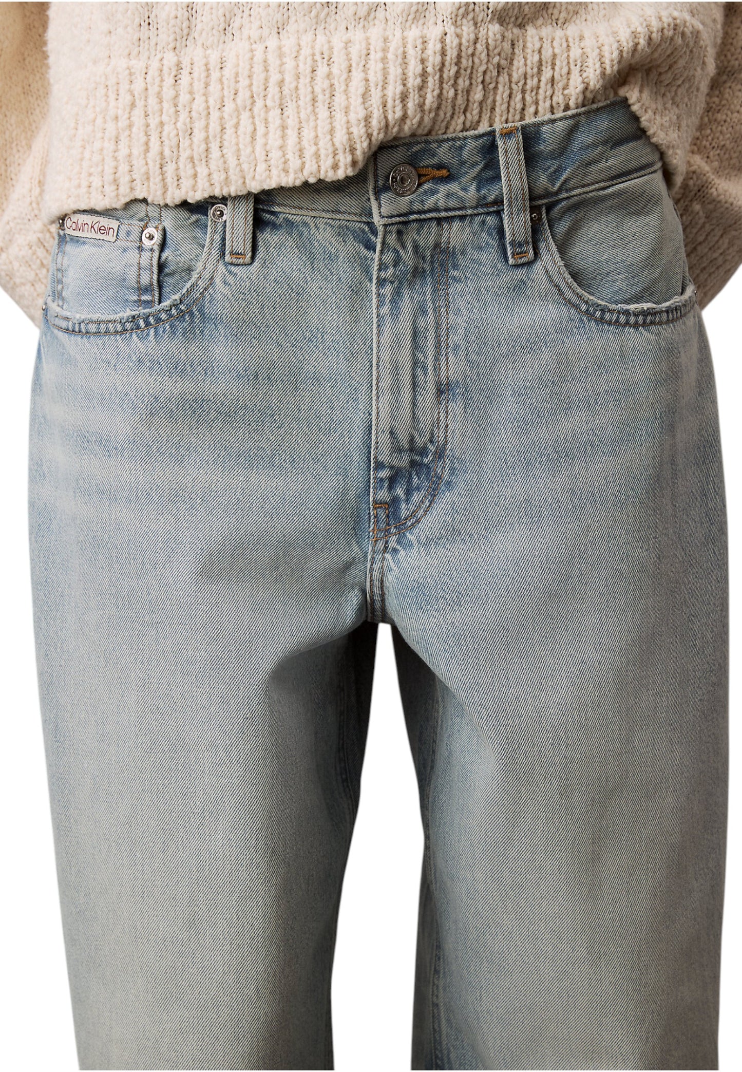 Jeans Wide Leg Donna Calvin klein Jeans  90S Loose LV047B926G
