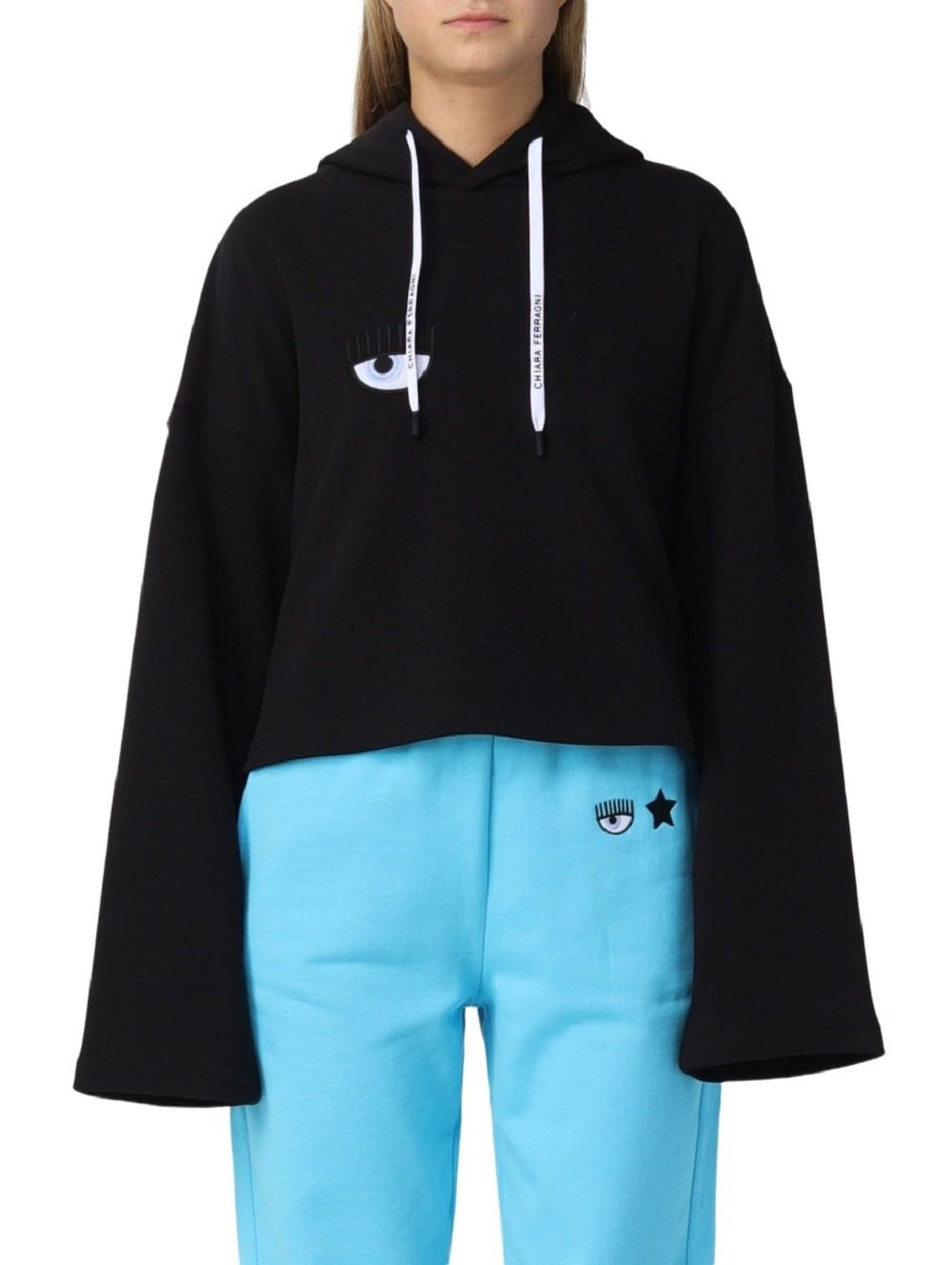 Felpa Con Cappuccio Donna Chiara Ferragni   73CBIT05CFT07