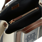 Borsa A Mano Donna Tommy Hilfiger Mini Satchel Jacquard Th City AW0AW18732