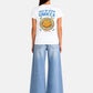T-Shirt Manica Corta Donna Mc2 Saint Barth Sento Gnocca Emilie EMI0001