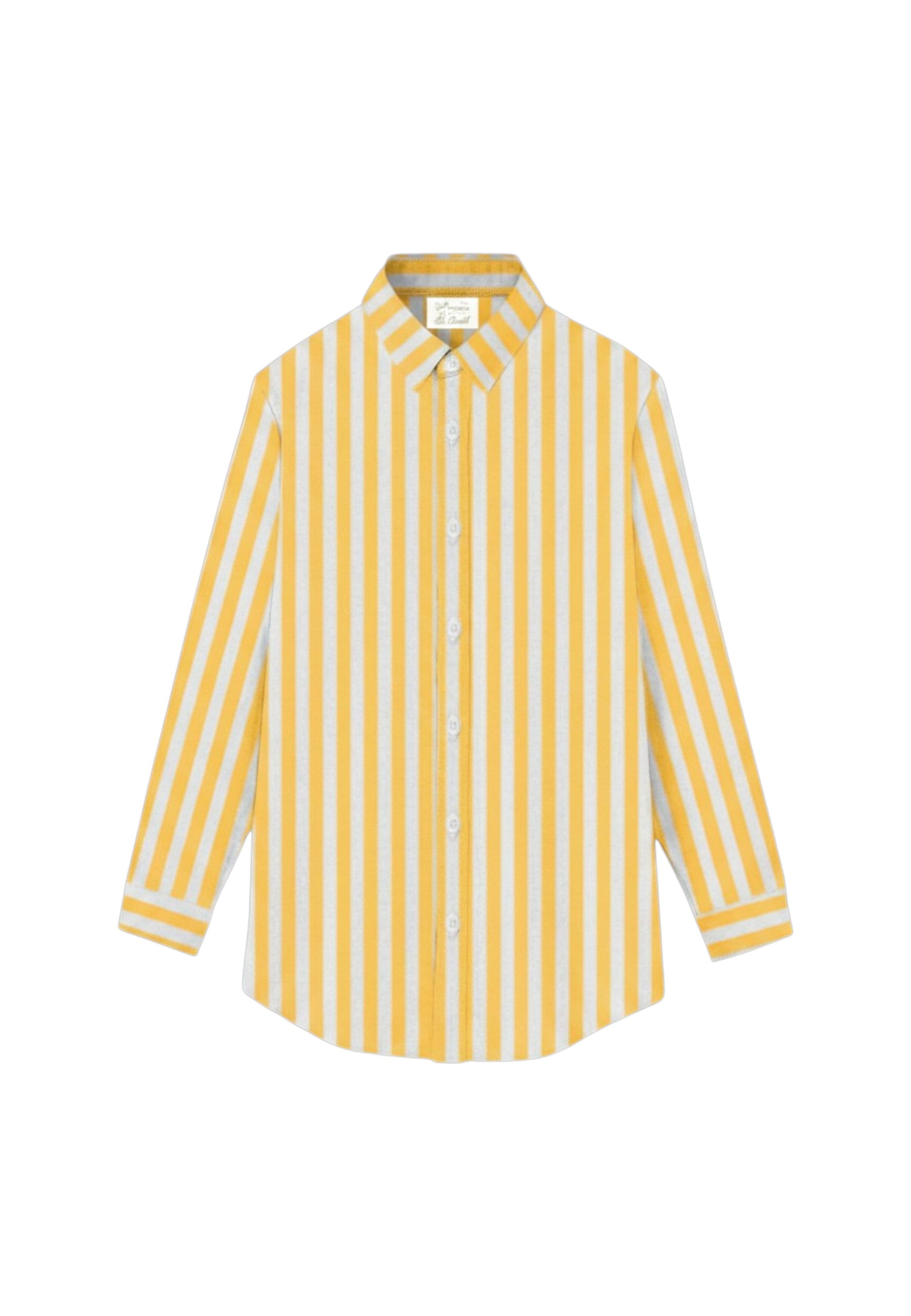Camicia Manica lunga Donna Mc2 Saint Barth Stripes Mid V Gin Brigitte BRIG001