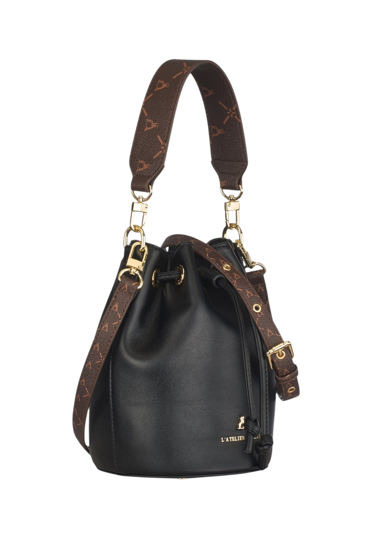 Borsa A Spalla Donna L'Atelier du Sac Bucket Bag My Milady Petite Edmond