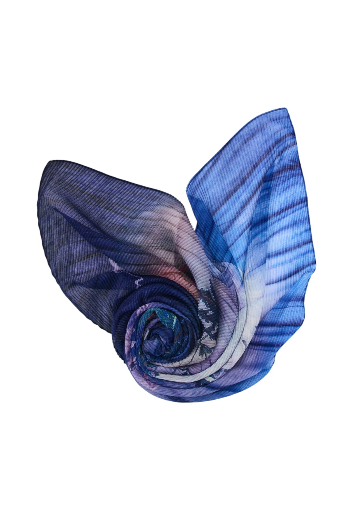 Foulard  Donna Desigual 180 x 80 cm, Motivo floreale, Poliestere riciclato Celestia 26WAWA16