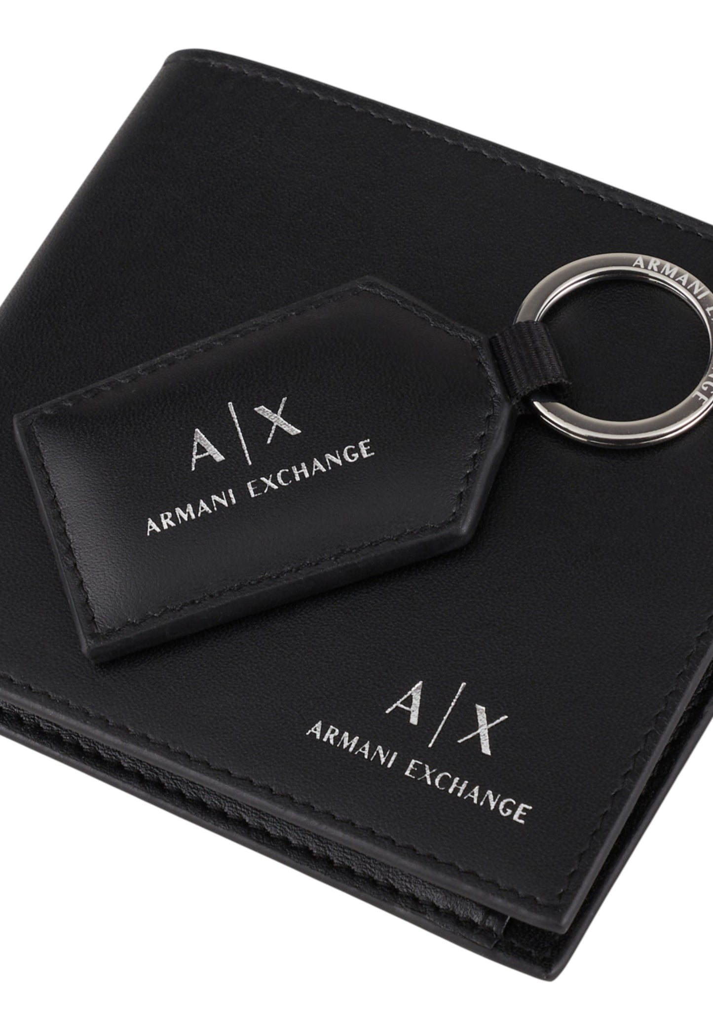 Set Portafogli e Portachiavi Uomo Armani Exchange   958487CC845
