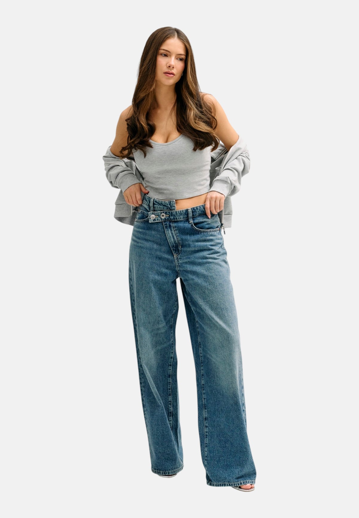 Jeans Wide Leg Donna Guess  Gina W6YAJPD1358