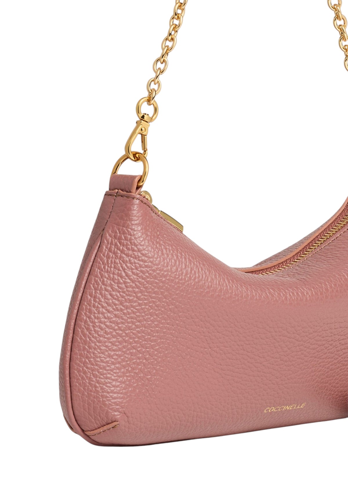 Borsa A Tracolla Donna Coccinelle Mini Bag, Pelle con grana, Con catena C-Me Chain E5VG5520101