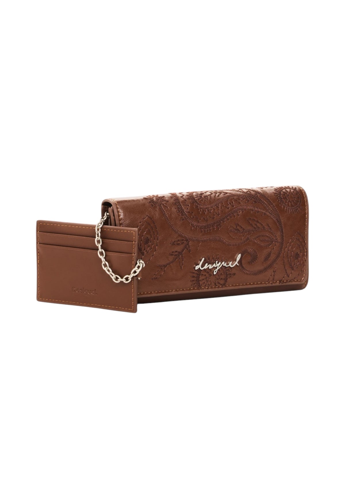 Portafoglio Con Portamonete Donna Desigual  Mone Siroco Marina Camel 26WAYP27