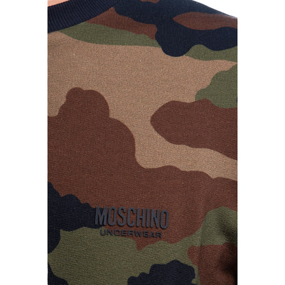 Felpa A Girocollo Uomo Moschino   A17178133