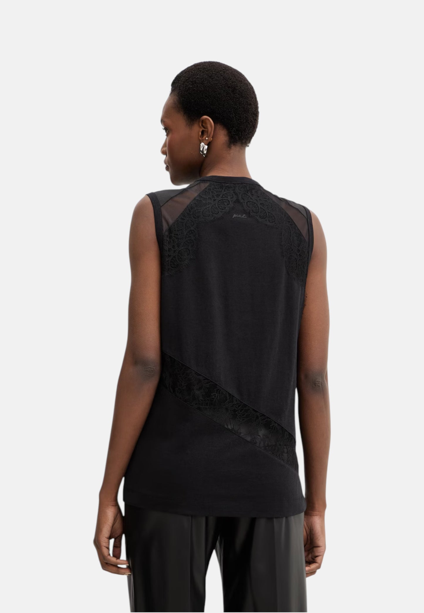 Top  Donna Pinko Con dettagli In Pizzo Molly 106291A335