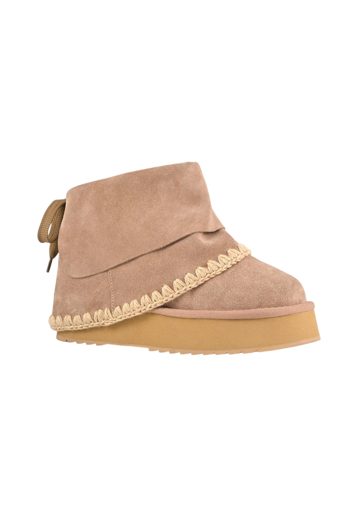 Stivali  Donna Mou  Platform Boot Suede Folding MU.FW681015A