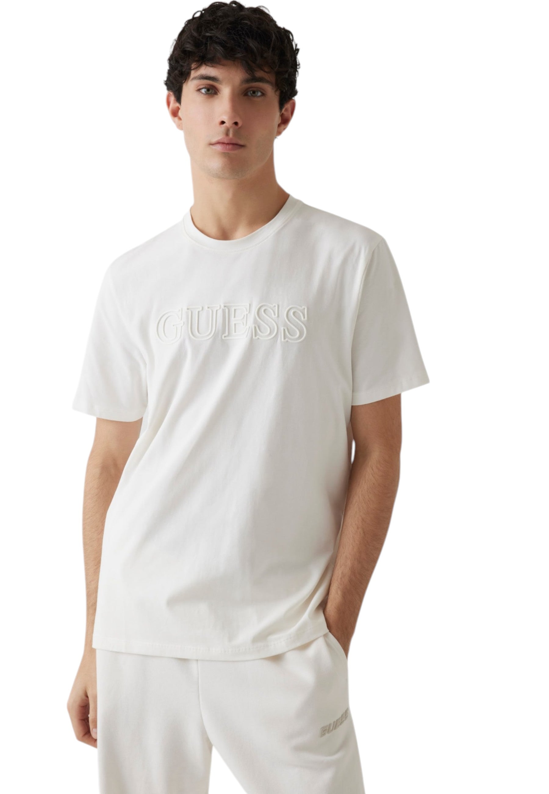 T-Shirt Manica Corta Uomo Guess  Alphy