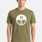 T-Shirt Manica Corta Uomo North Sails Con Stampa  693146