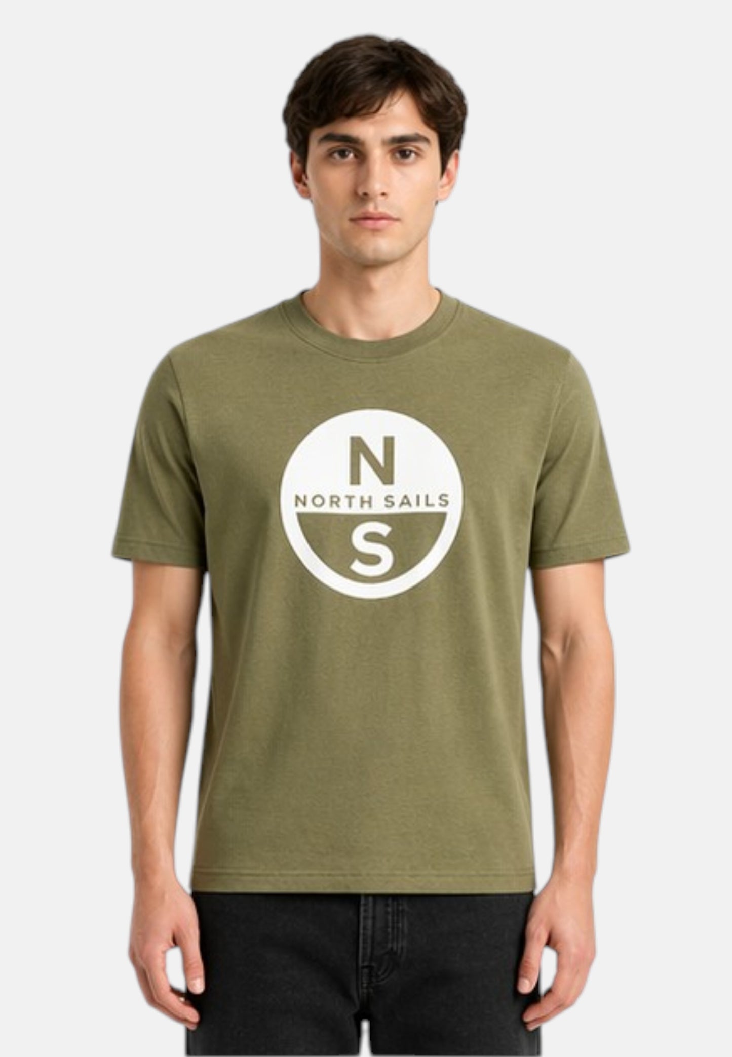 T-Shirt Manica Corta Uomo North Sails Con Stampa  693146