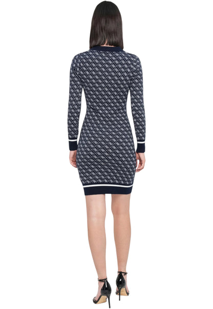 Vestito Midi Donna Guess In Maglia Aubrey 4G W5BK25Z3JD2