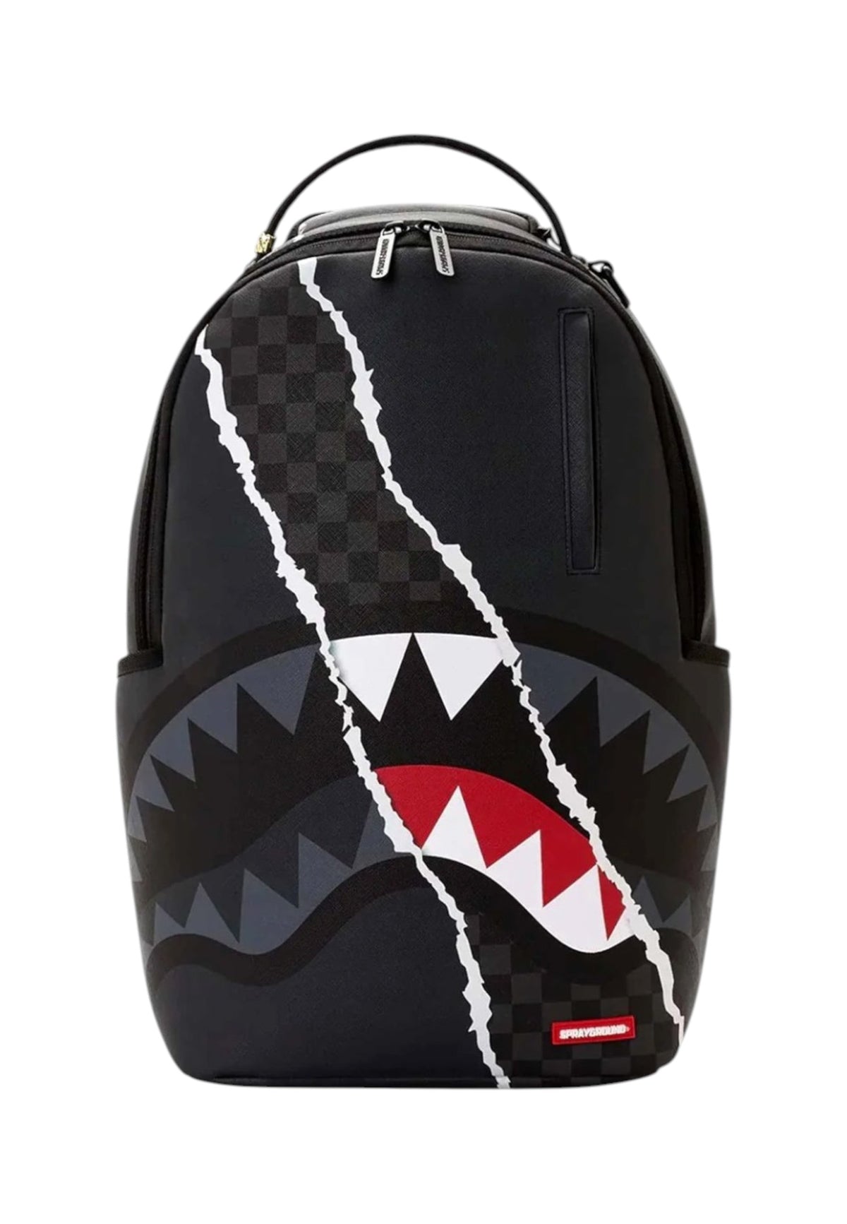 Zaino  Unisex Sprayground  Center Rip Revealing Gray Check 910B8502NSZ