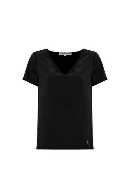 Blusa Manica Corta Donna Kocca  Kusanga P24PBL1428ABUN0000