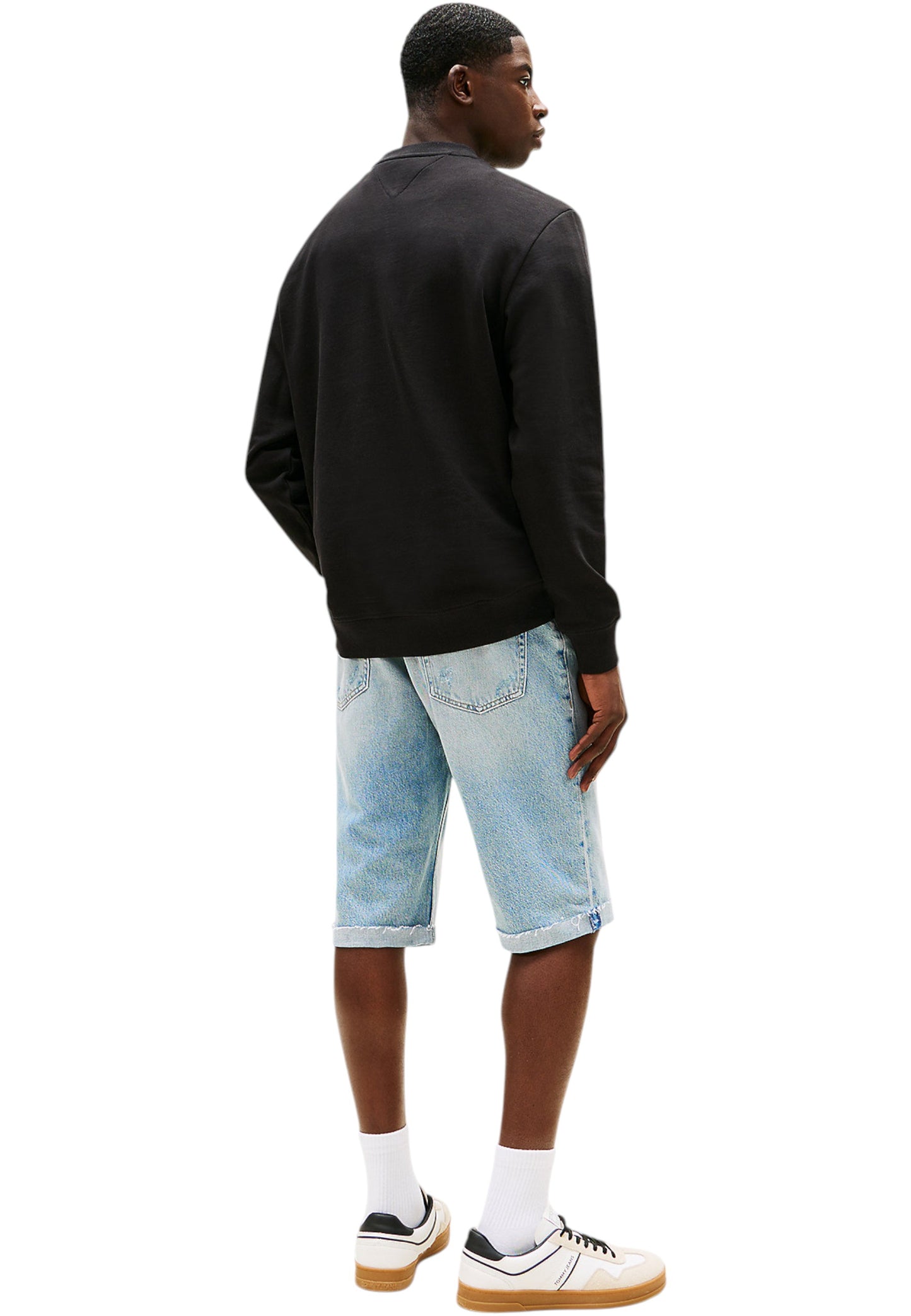 Felpa A Girocollo Uomo Tommy Jeans  Tjm Regular Stack DM0DM21640