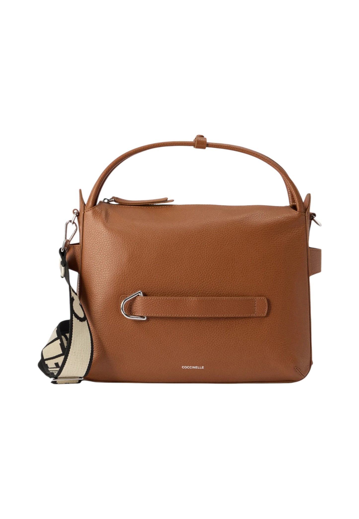 Borsa A Spalla Donna Coccinelle In Pelle Martellata Coccinelle Gretel Ribbon E1U6C180101