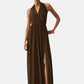 Vestito Lungo Donna Liu Jo In Lurex Con Spacco Eco Line CA6257JS006