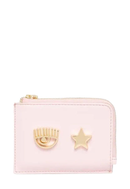 Portafoglio Con Zip Donna Chiara Ferragni Porta Monete Metal Eye Star 76SB5PM2ZSA27