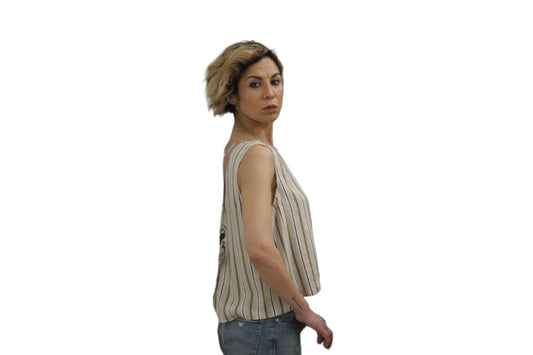 T-Shirt Senza Maniche Donna Gaudi   211FD45027