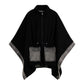 Poncho  Donna Desigual  Poncho Denim Aldama Grey 26WAIA29