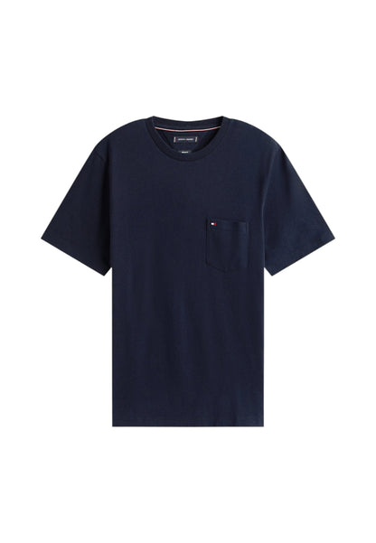 T-Shirt Manica Corta Uomo Tommy Hilfiger  Essential Solid Pock MW0MW37283