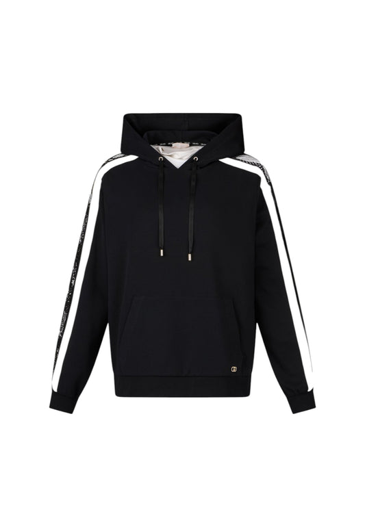 Felpa Con Cappuccio Donna Liu Jo Con Pizzo  TF5144J4523