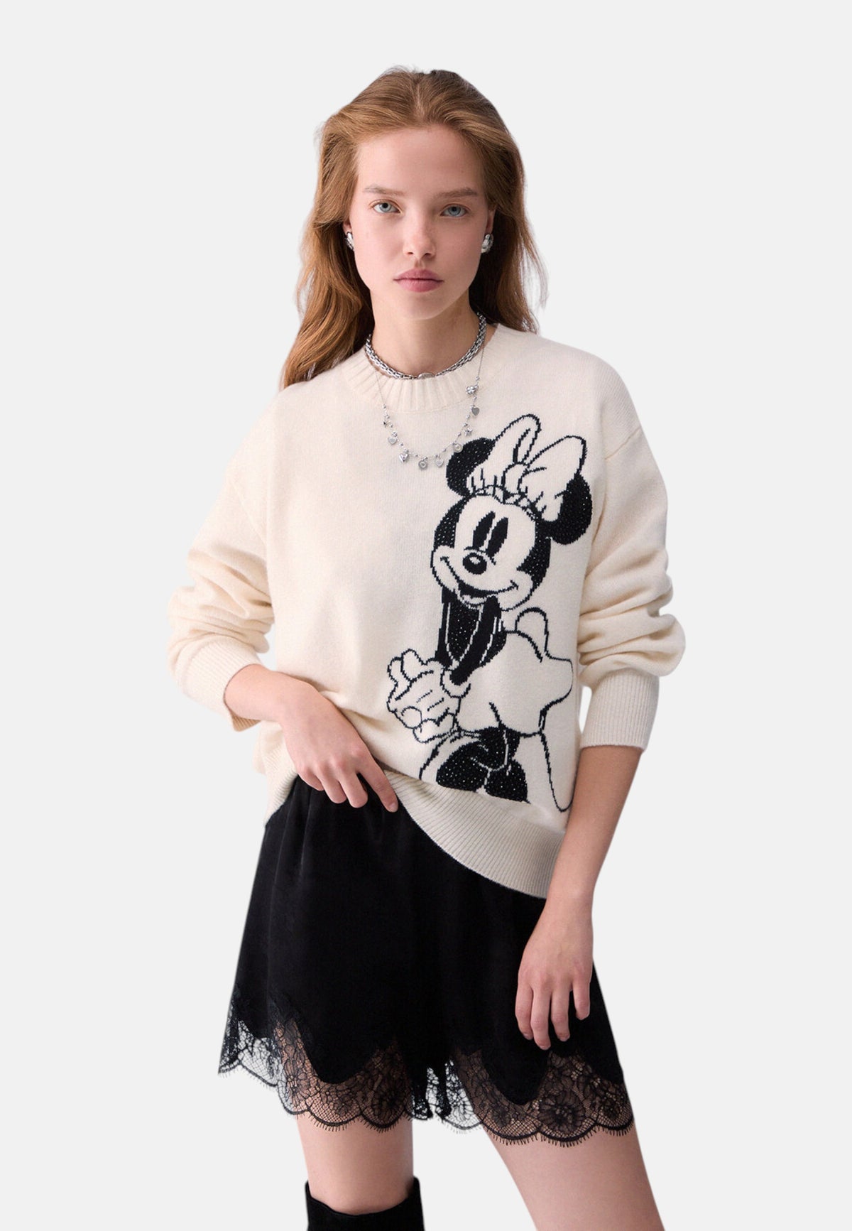 Maglia A Girocollo Donna Liu Jo Miss Mouse  WF6455MS009