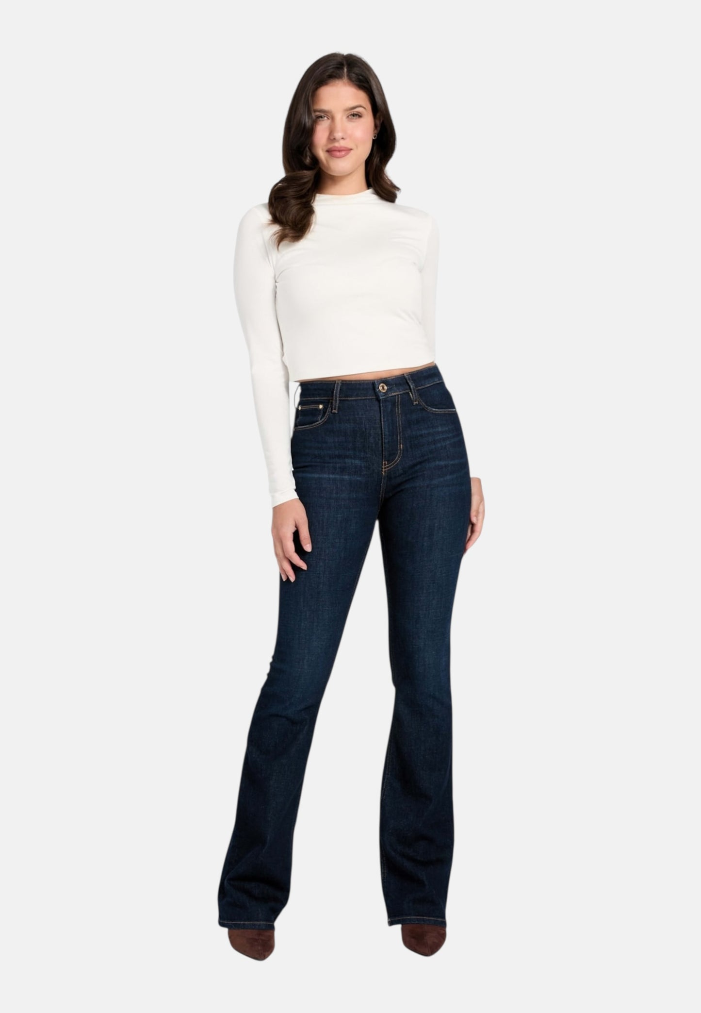 Jeans Flare Fit Donna Guess  Sexy W6RA0LD6881