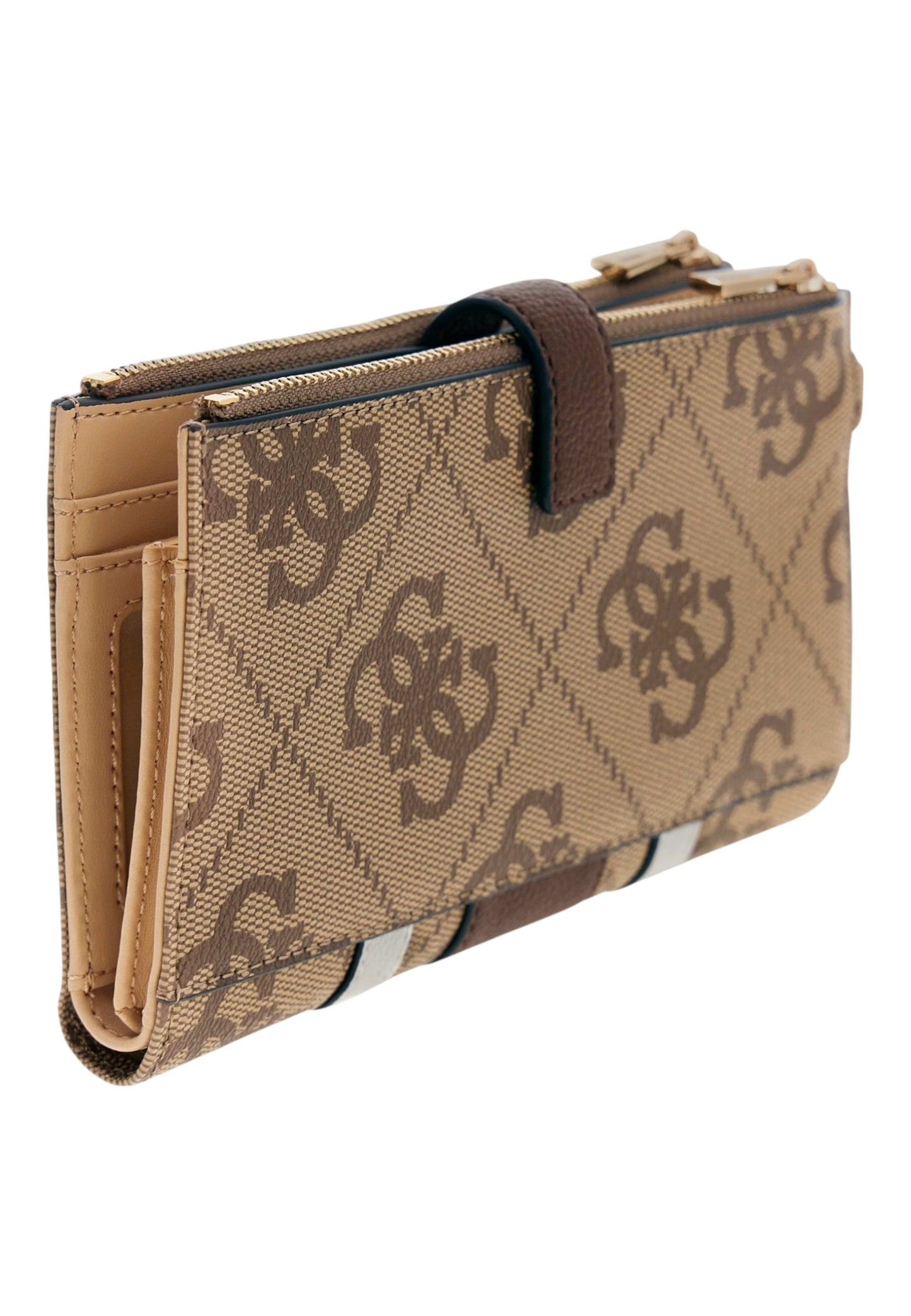 Portafoglio Con Zip Donna Guess Double Organizer Laurel Ii SWSS7459157