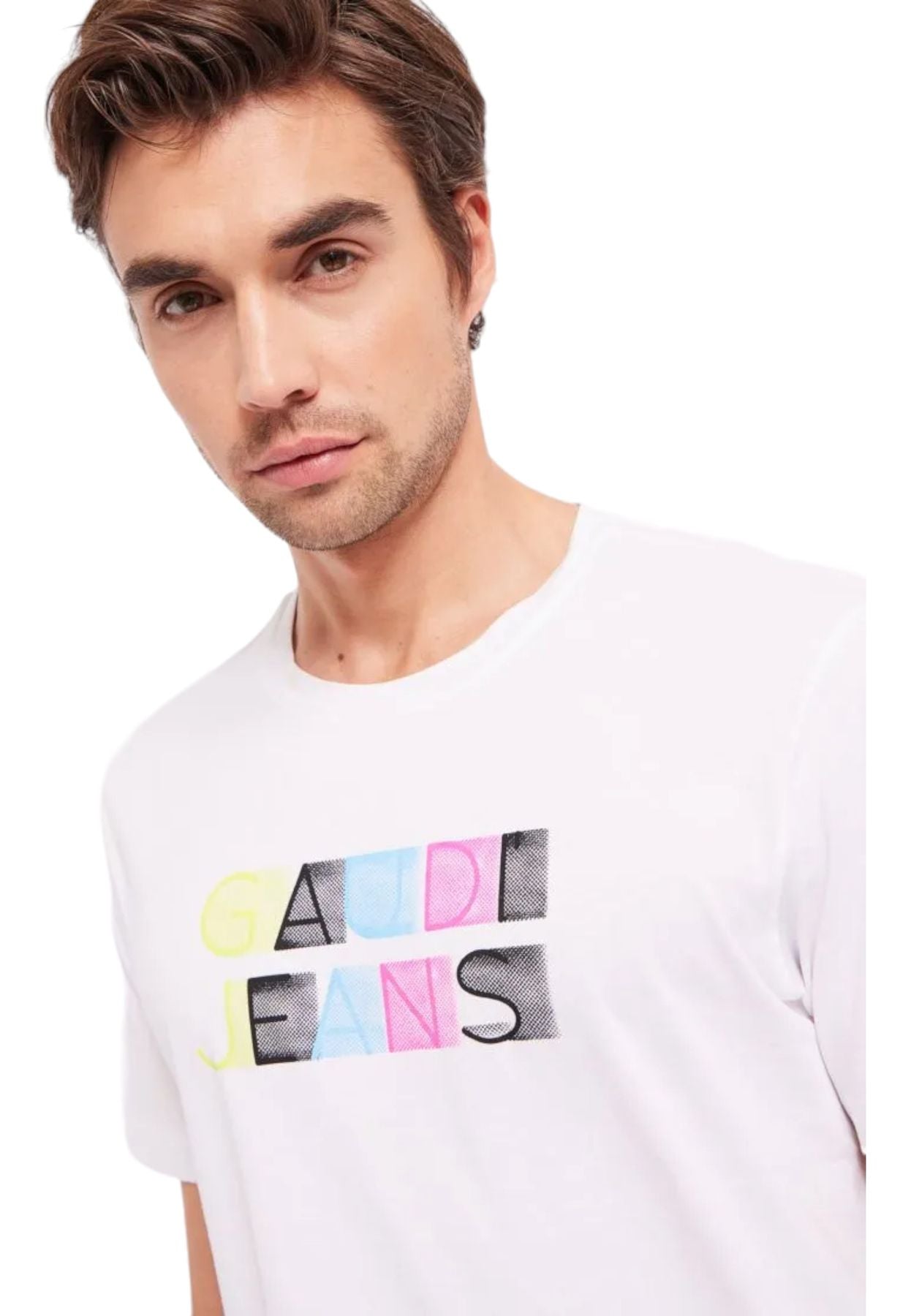 T-Shirt Manica Corta Uomo Gaudi   411GU64028