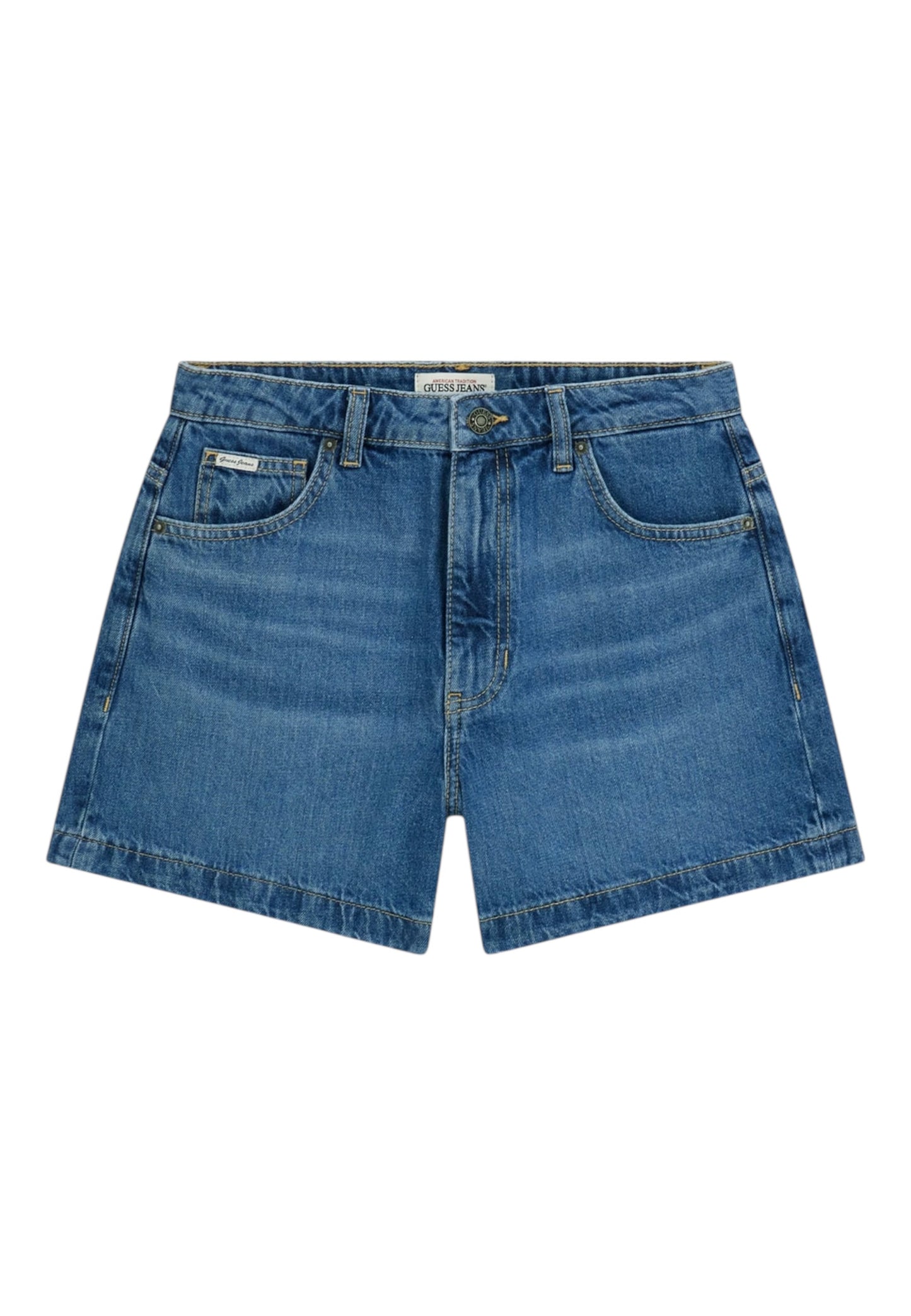 Pantaloncini Jeans Donna Guess  Gj Highwaist Mom W5GD0SD5O13