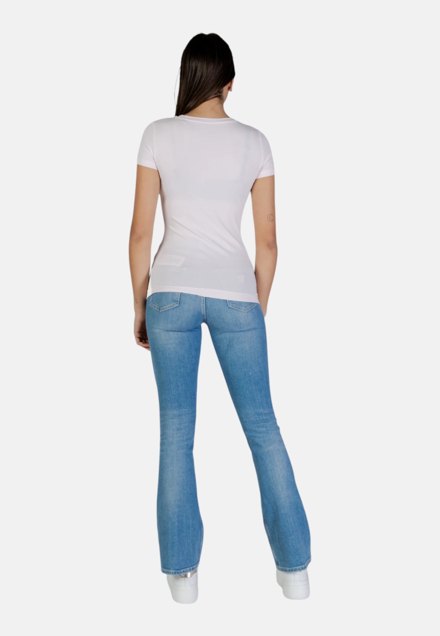 T-Shirt Manica Corta Donna Guess  Guess Script W6RI24J1314