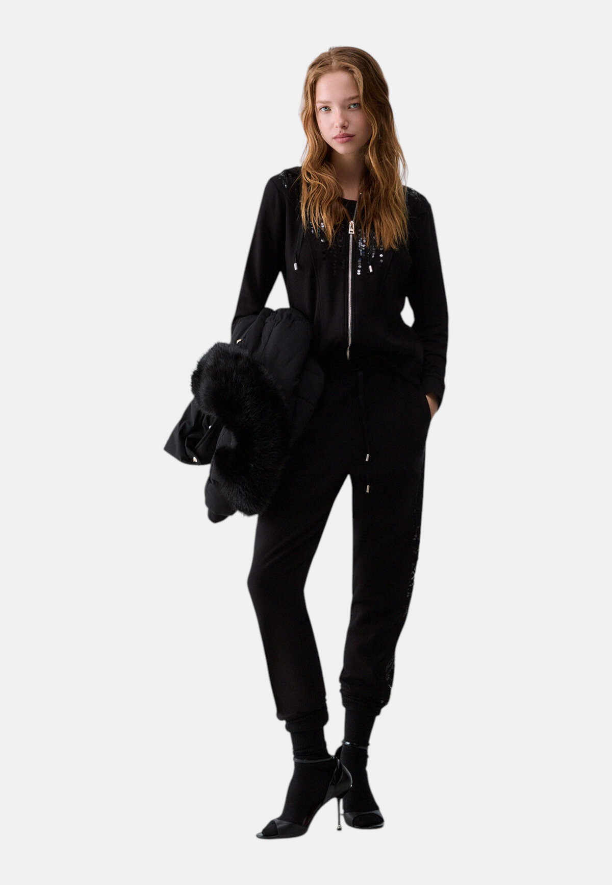 Felpa A Girocollo Donna Liu Jo   TF6134FS576