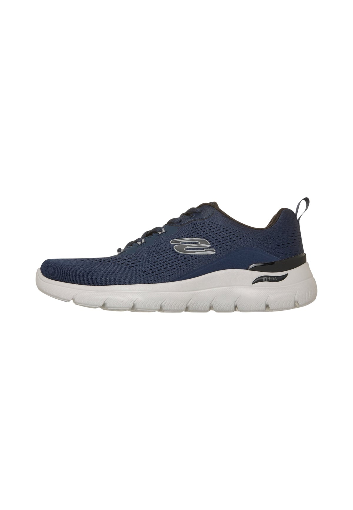 Sneakers Basse Uomo Skechers Arch Fit, Air-Cooled Arch Fit, Supporto dell�arco plantare, Soletta rimovibile, Stabilizzatore sul tallone, Mesh ingegnerizzato, Vegan, Lavabile in lavatrice Arch Fit Summits - Kravel 233178
